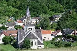 The church of Vaudesson