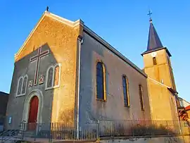 The church in Kirsch-lès-Sierck