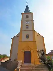 The church in Kœnigsmacker