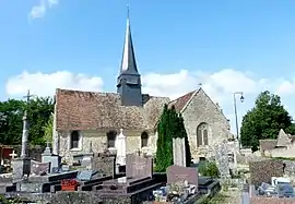 The church in Guerny