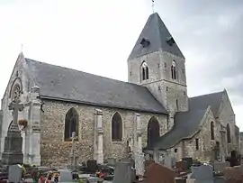 The church in Pîtres