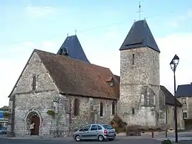 The church in Charleval