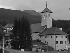 The church in Arâches-la-Frasse