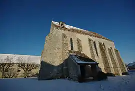 The church in Cerneux