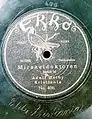 A rare 1906/07 Ekko record from Østbye.