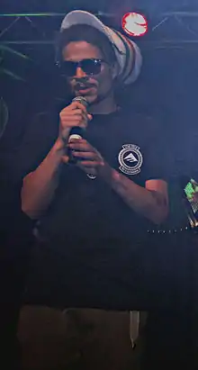 Juno performing at Bar Kino, Pori, Finland