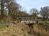 towards Spijk, WWII-bridge