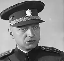 headshot of Emanuel Moravec in uniform