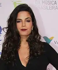 Araujó at the 26th Brazilian Music Award in 2015