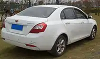 2010–2013 Emgrand EC7 (rear)