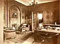 Private office and reception room