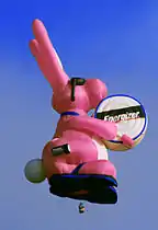 Energizer Bunny Hot Air Balloon at Colorado Balloon Classic, 2009