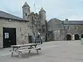 The courtyard of the Castle