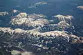 Ennstal Alps from 10 000 m
