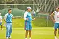 Seen here, in the middle, Meza trains his Cruz Azul team in Mexico City: Mexico