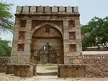 Jamali Kamali Entrance, Mehrauli, Delhi
