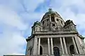 Photo of the entrance to the Ashton Memorial taken March 2022