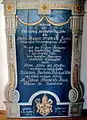 Epitaph on Magnus Friedrich Roos