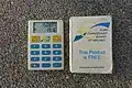 Euro Changeover Board of Ireland calculator with front of box.