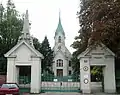 Protestant section with funerary chapel