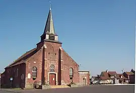 The church of Évin-Malmaison