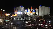 Excalibur from Tropicana Avenue