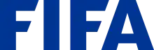 “FIFA” written in bold blue
