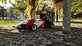 Carleton University Formula Student car with Hoosier tires