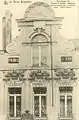 Façade of the sales building, rue Neuve, Brussels