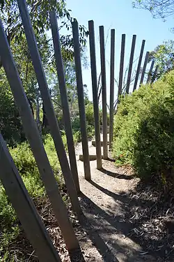 Falling Fence (2001) by John Gollings and Samantha Slicer