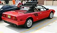 Ferrari Mondial 3.2 Cabriolet, rear view