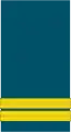 An RAF flight lieutenant's sleeve mess insignia