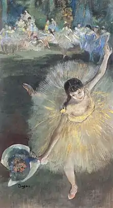 Fin d'Arabesque, with ballerina Rosita Mauri, 1877, Musée d'Orsay