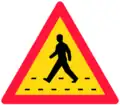 Pedestrian crossing (1969–1980s)