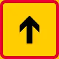 Regulation begins from the sign  (formerly used )