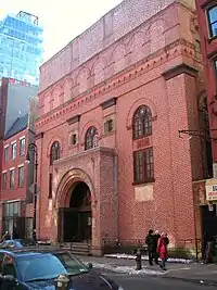The First Roumanian-American Congregation on the Lower East Side of Manhattan