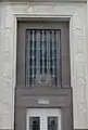Detail around the entrance