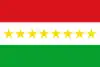 Flag of Hobo, Huila