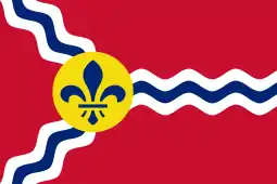 Flag of St. Louis, Missouri