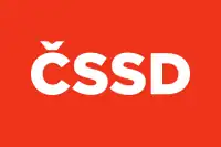 Flag of the Czech Social Democratic Party