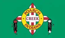 Flag of the Poarch Band of Creek Indians