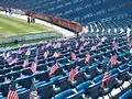Tifo display organized by American Outlaws before U.S. vs Spain at Gillette Stadium