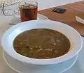 Polish flaczki or flaki