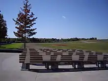 Benches at the Flight 93 Memorial