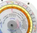 nm-km conversion on a CRP-5 flight computer