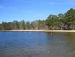 Designated swimming area