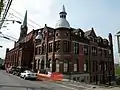Former Saint Michael's Roman Catholic Church Rectory, built 1890, at 21 Pius Street in the South Side Slopes neighborhood of Pittsburgh, Pennsylvania.