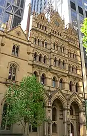 Former Stock Exchange, Collins Street, Melbourne; completed 1888.