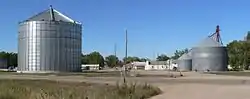 Foster, seen from across Nebraska Highway 13.