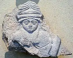 Goddess Bau, Neo-Sumerian (c. 2100&nbsp;BCE), Telloh, Louvre, AO 4572